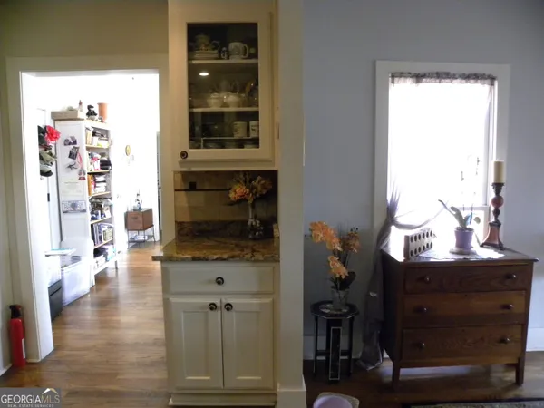 a view of gym equipment and children play room