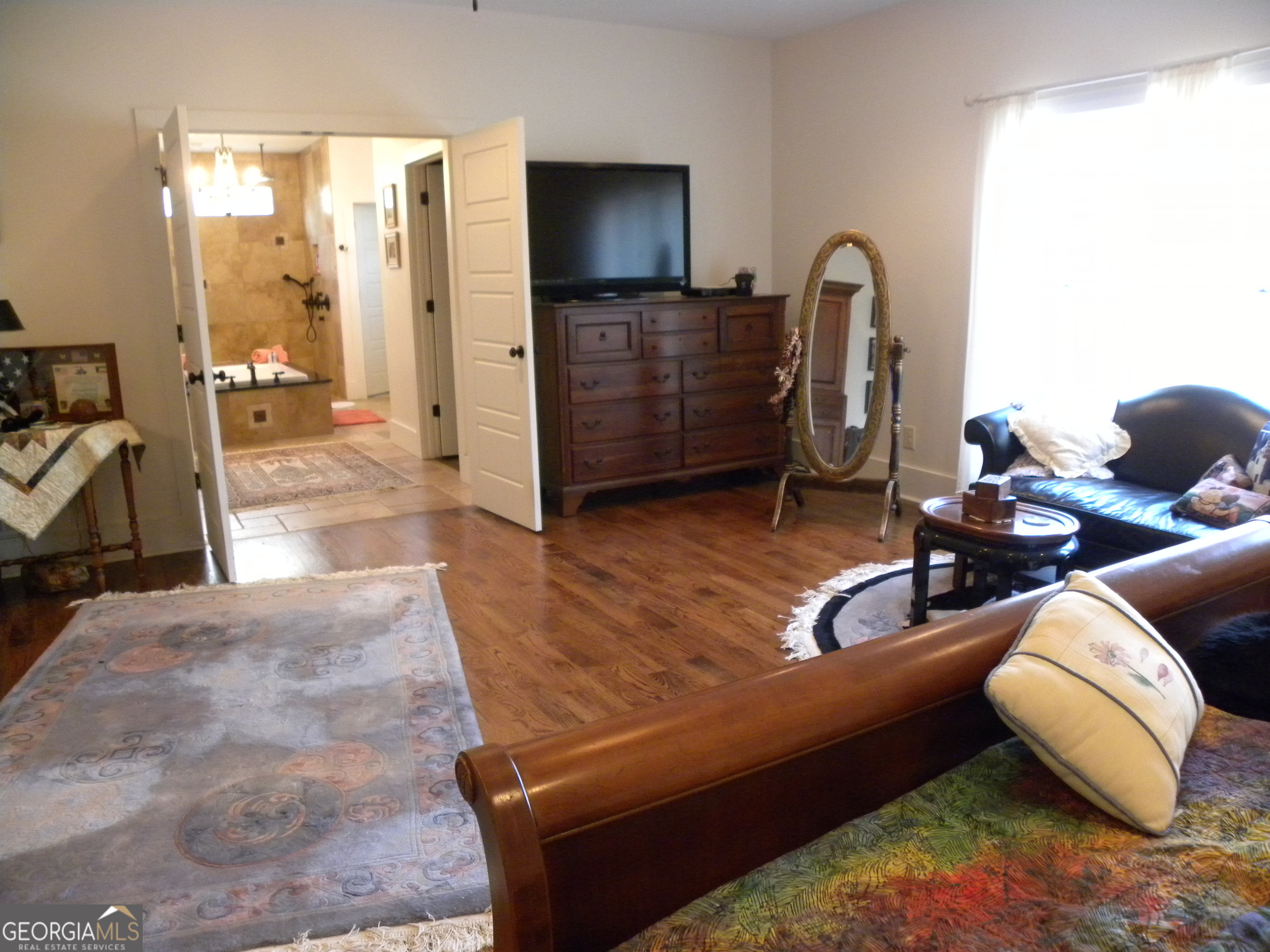 551 P Road Toccoa, GA 30577 - Photo 42 of 124 a living room with furniture and a flat screen tv