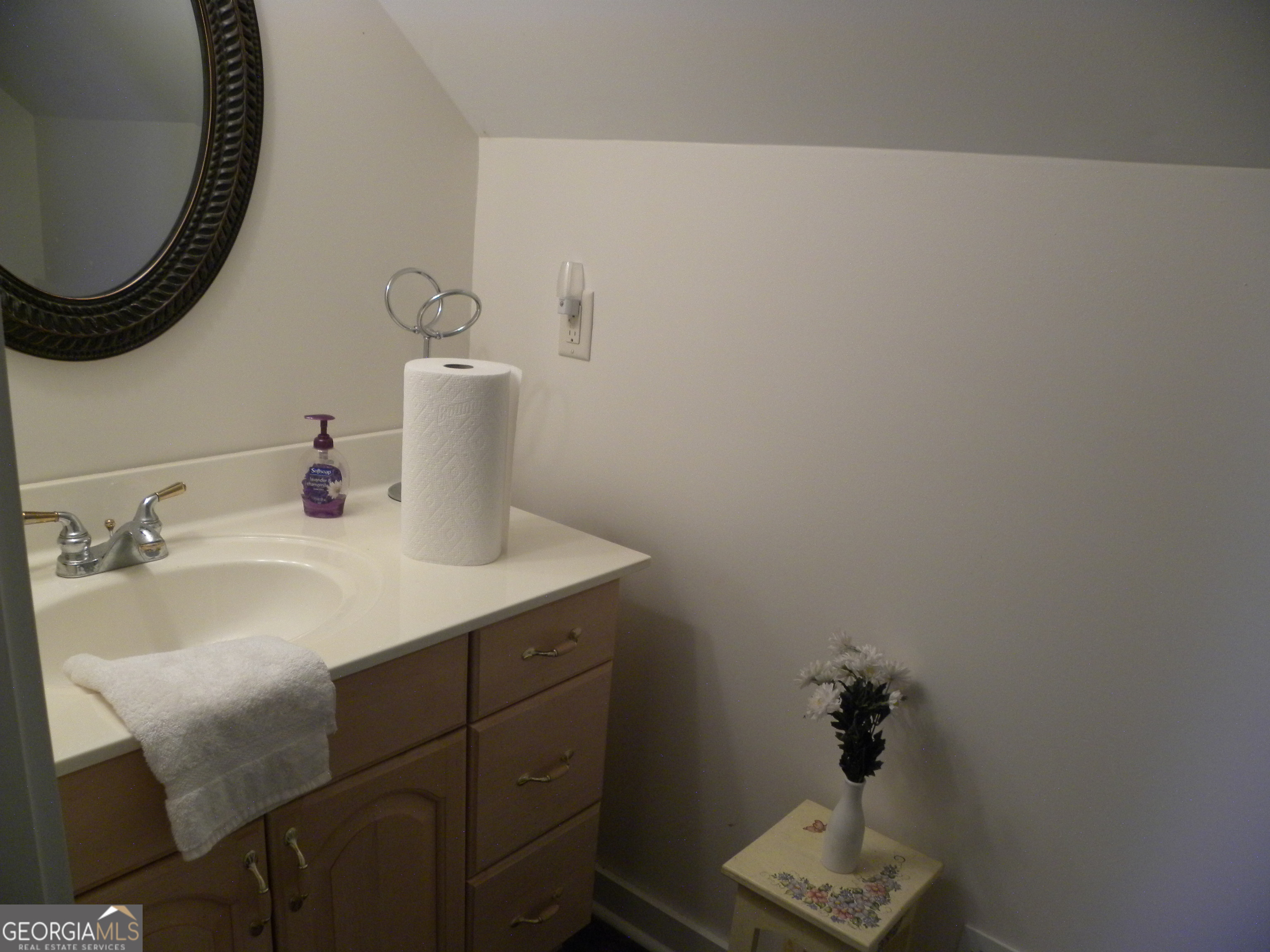 551 P Road Toccoa, GA 30577 - Photo 61 of 124 a bathroom with a sink and a mirror