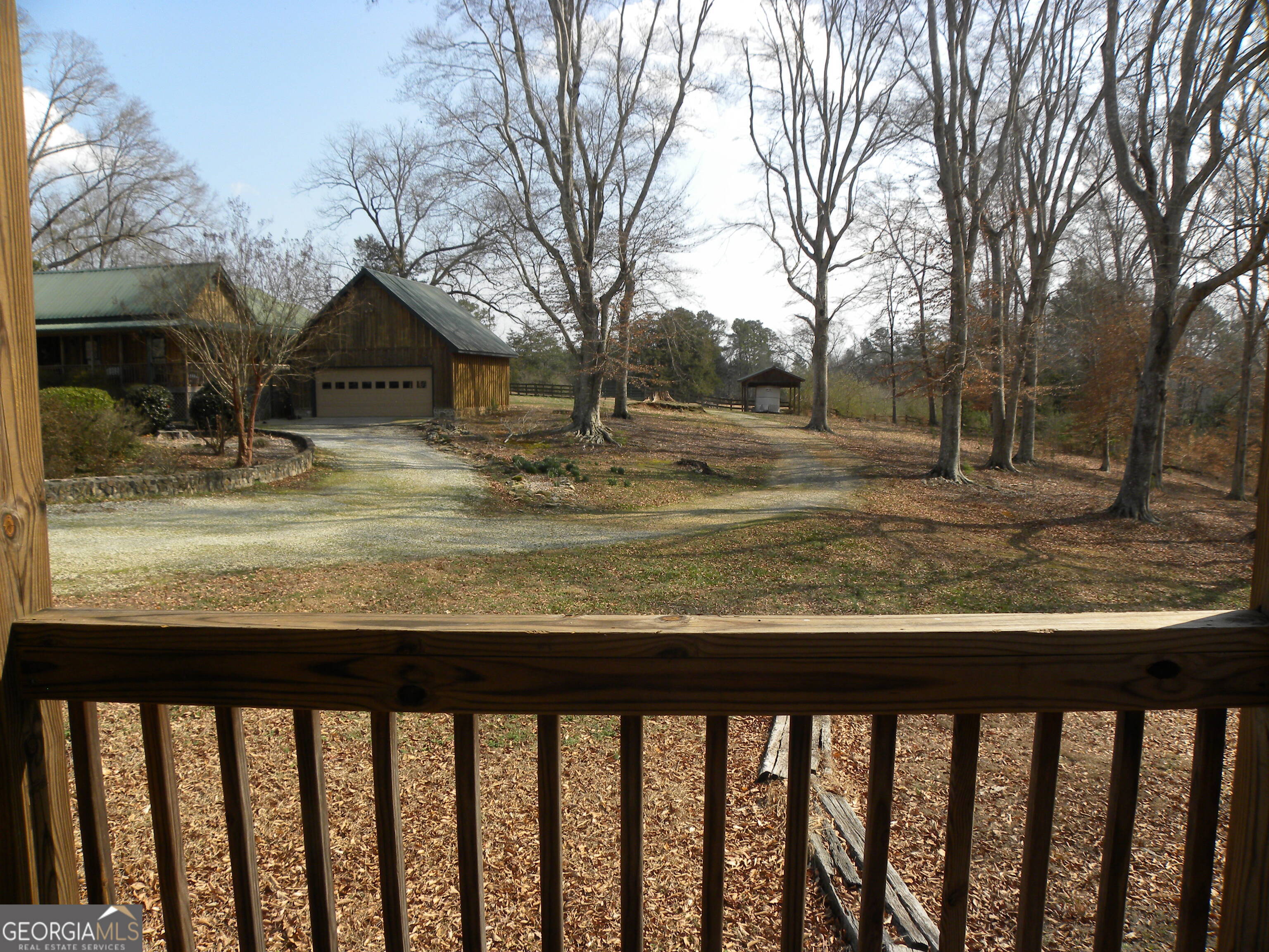 551 P Road Toccoa, GA 30577 - Photo 89 of 124 a view of a yard from a balcony