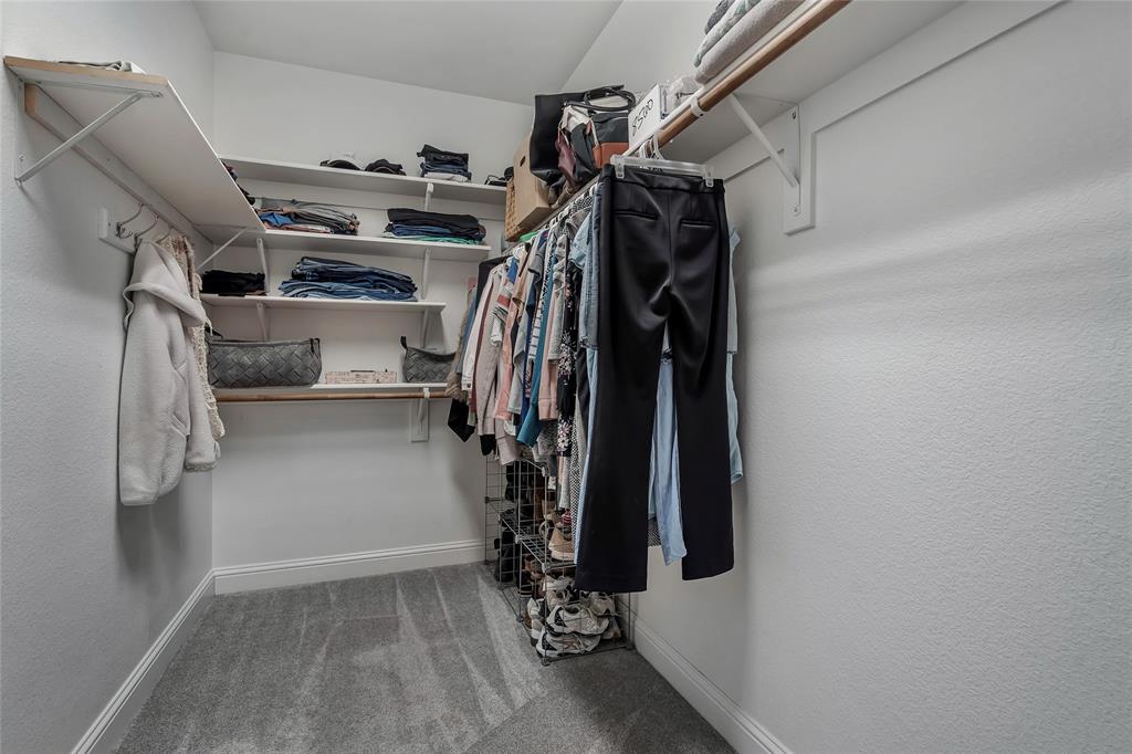 15420 Elm Bluff Way Fort Worth, TX 76262 - Photo 26 of 40 Spacious walk-in closet in primary suite