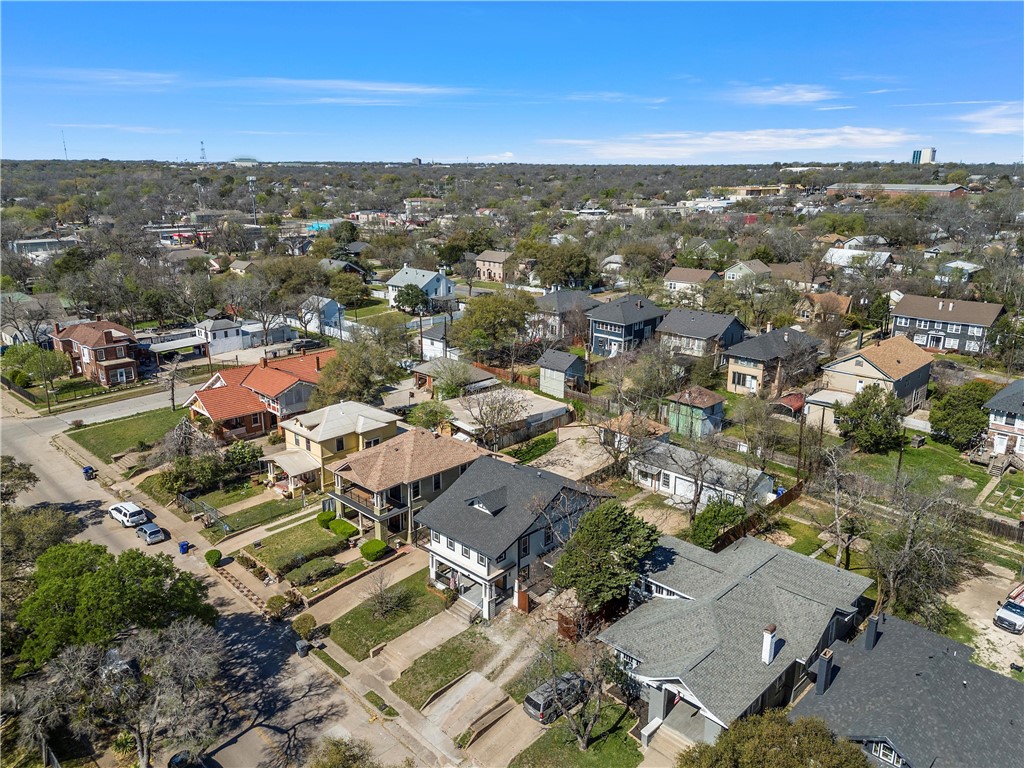2211 Morrow Avenue Waco, TX 76707 - Photo 37 of 39 an aerial view of residential houses with city view