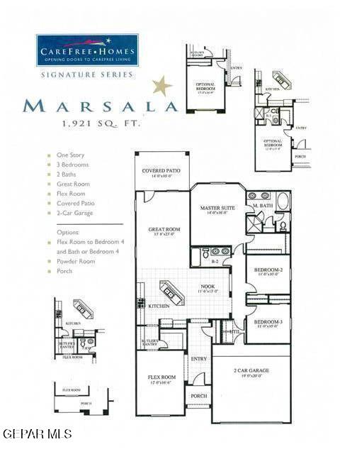 11368 East Ranch Court El Paso, TX 79934 - Photo 52 of 52 floorplan 11368 east ranch