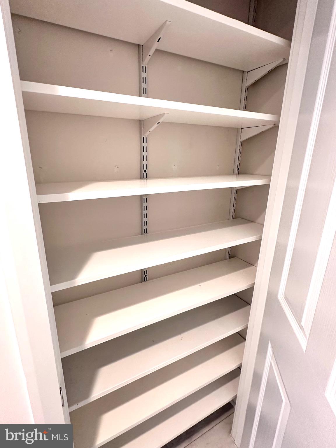 1201 North Garfield Street, Unit 408 Arlington, VA 22201 - Photo 12 of 26 a view of walk in closet with empty racks