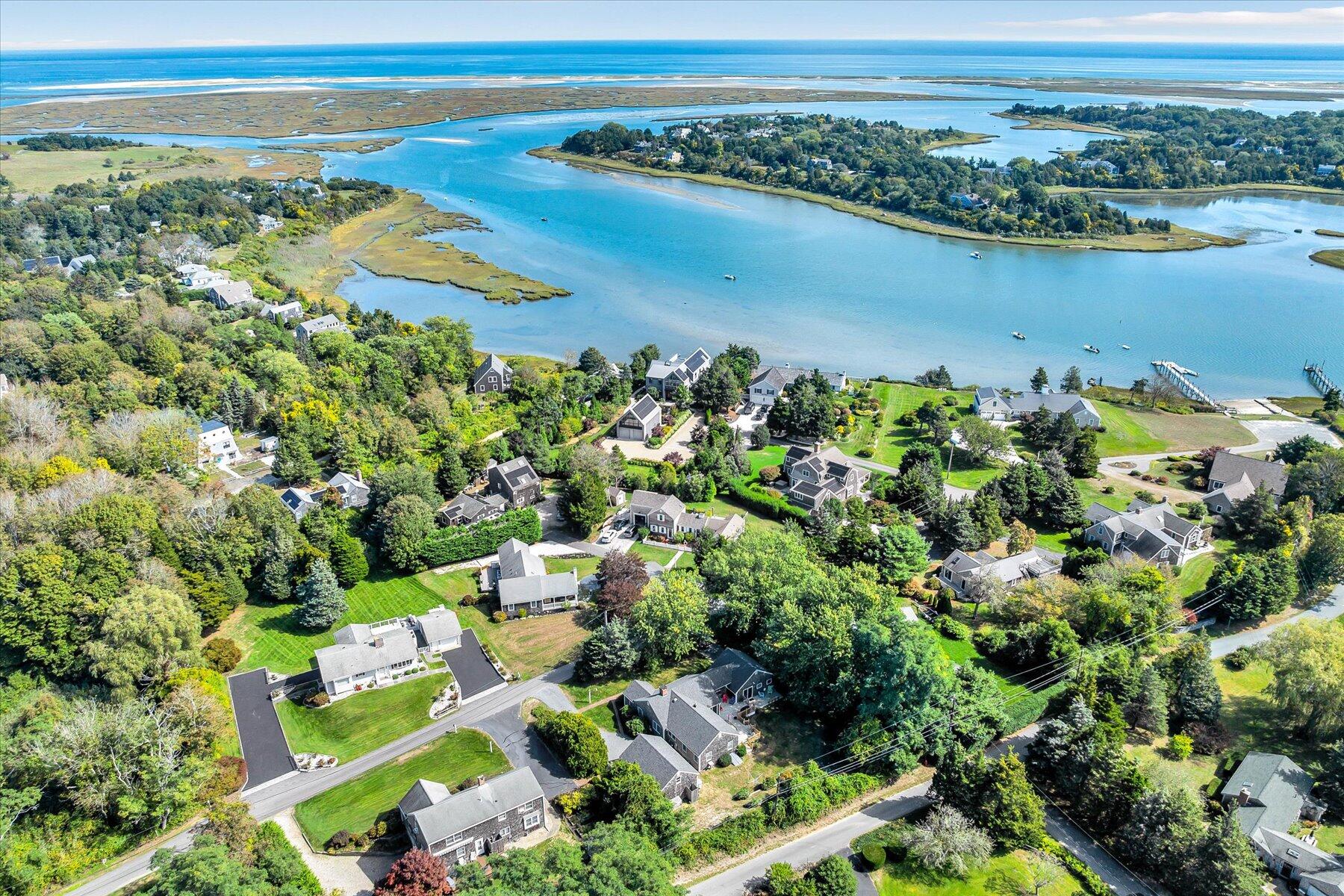 30 Cove Road Eastham, MA 02642 - Photo 4 of 72 a view of lake with mountain