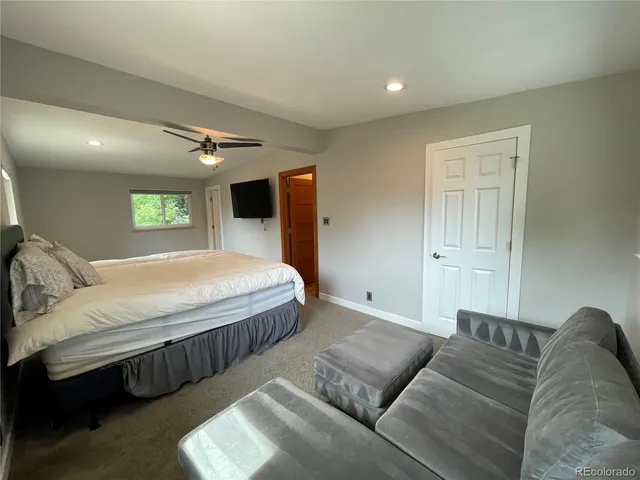 a room with storage and utility