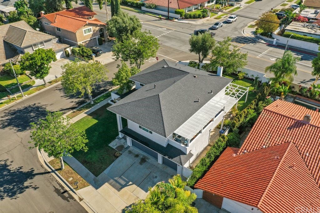 13772 Ridgecrest Circle Tustin, CA 92780 - Photo 69 of 69 an aerial view of a house with a yard