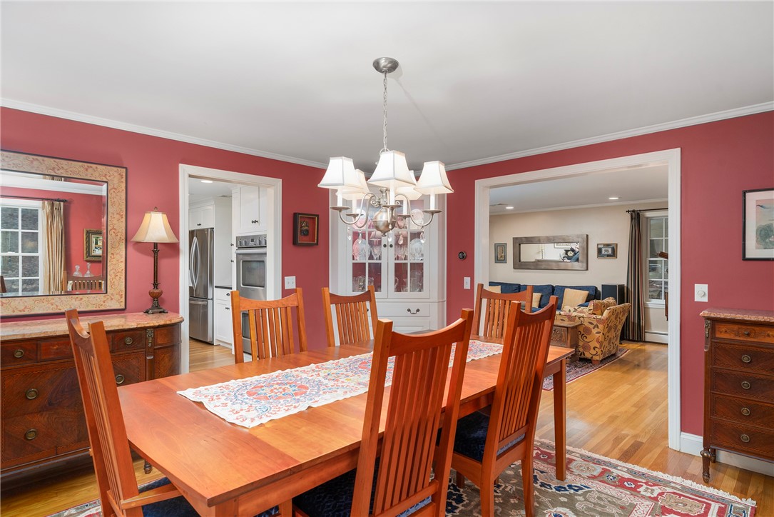 99 Larch Road East Greenwich, RI 02818 - Photo 14 of 38 Formal dining room. Enjoy family dinners, holidays and celebrations in the spacious dining room