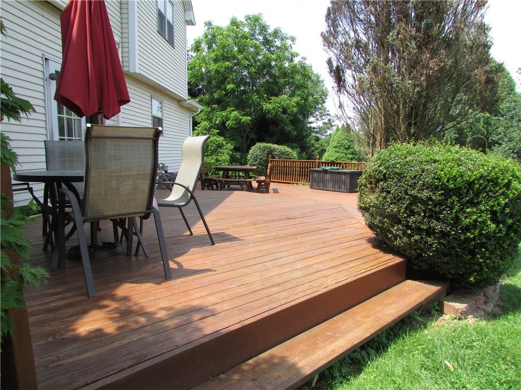 307 County Line Road Burgettstown, PA 15021 - Photo 22 of 24 Rear tiered deck with sunsetter awning.