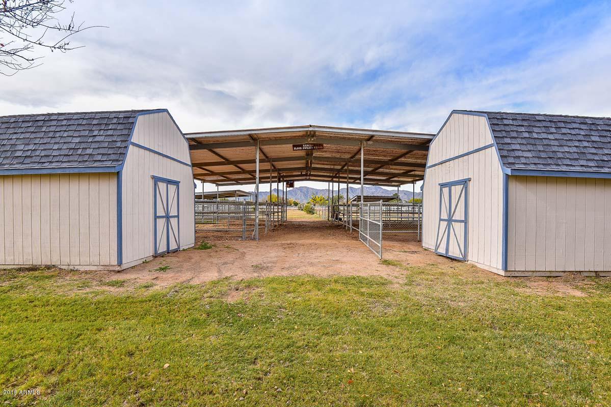 7532 North Citrus Road Waddell, AZ 85355 - Photo 38 of 51 Horse Property-Tack Shed