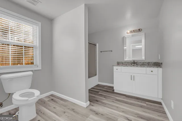 a view of outdoor space with garden