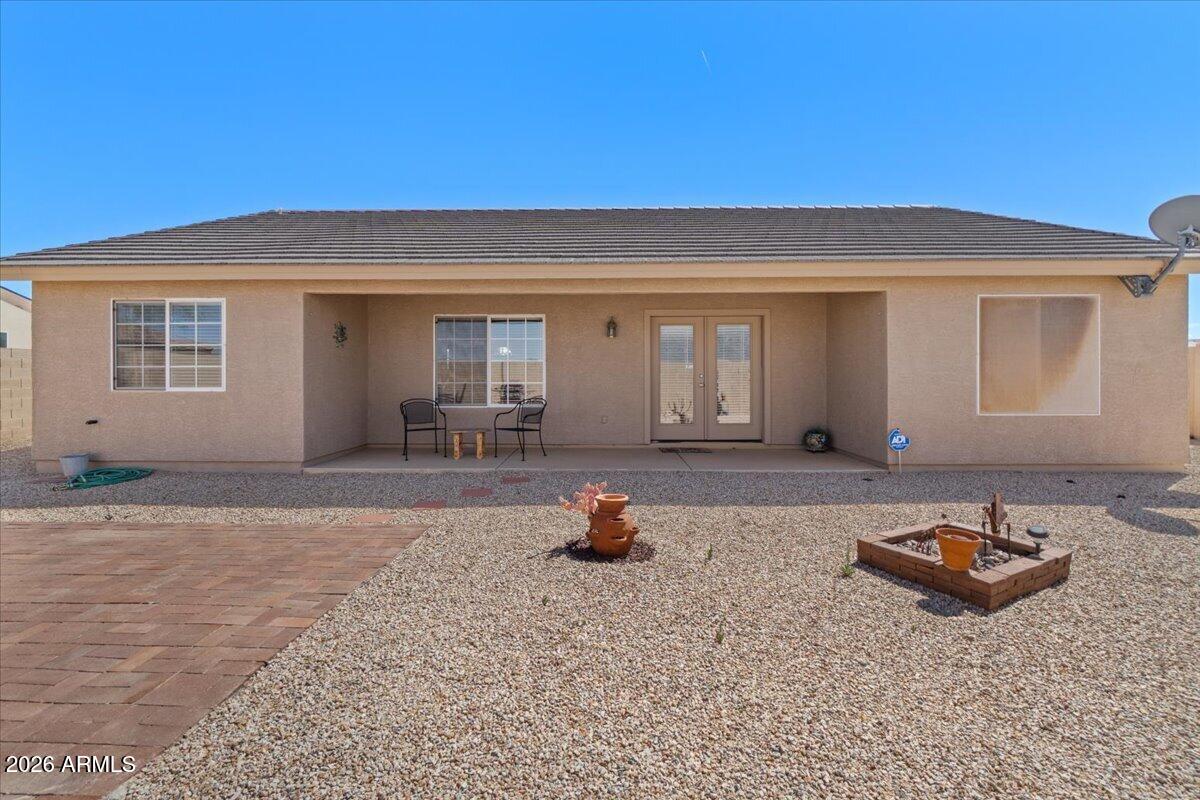 14234 South Capistrano Road Arizona City, AZ 85123 - Photo 36 of 42 a outdoor space view with a sitting space