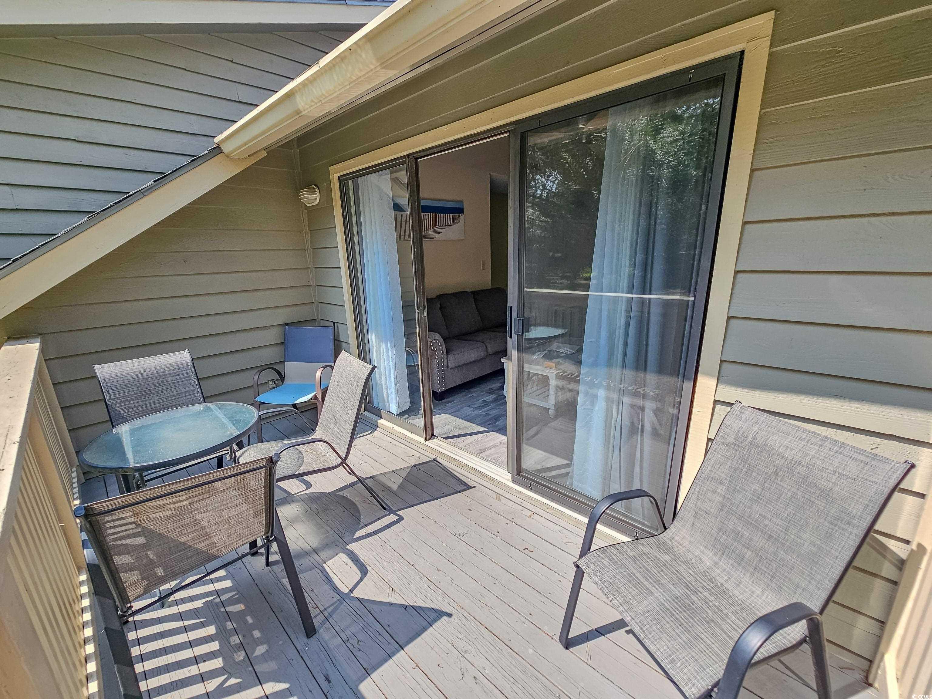 210 Westleton Drive, Unit 13D Myrtle Beach, SC 29572 - Photo 6 of 40 View of wooden terrace