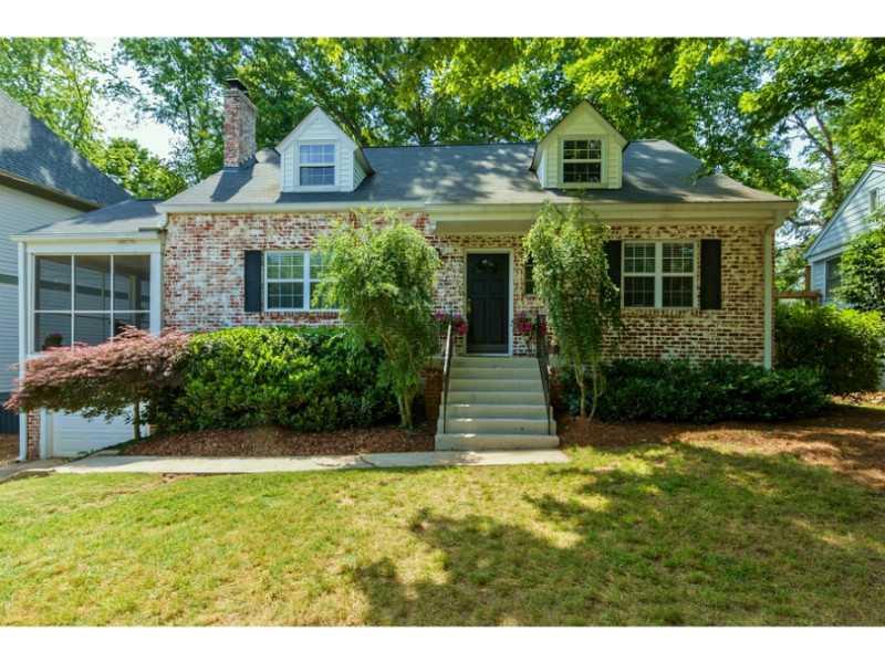 1291 Cumberland Road Northeast Atlanta, GA 30306 - Photo 1 of 1 Exterior Front.