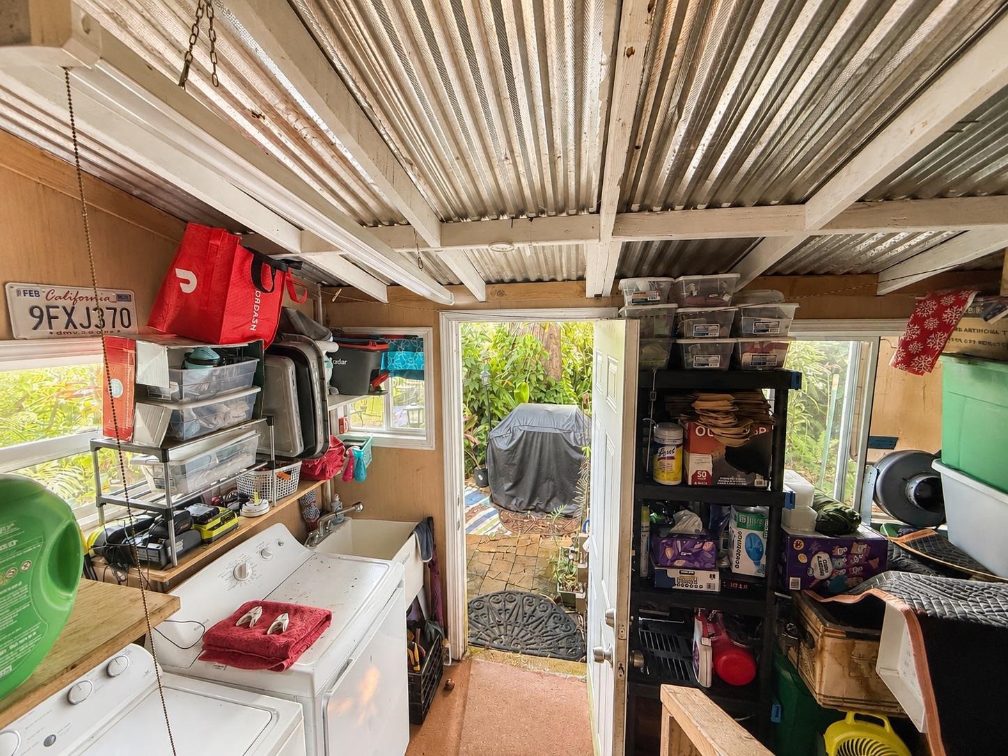 2615 Kaupakalua Road Haiku, HI 96708 - Photo 42 of 47 Plantation House - Storage and Laundry Room