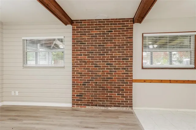 a view of a door with a glass door