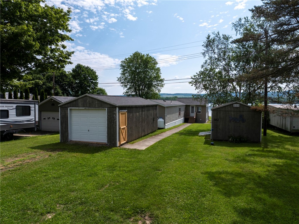 3482 Danilowicz Road Tyrone, NY 14815 - Photo 9 of 48 This garage has new roof and electric!