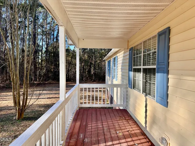 a view of balcony with staircase