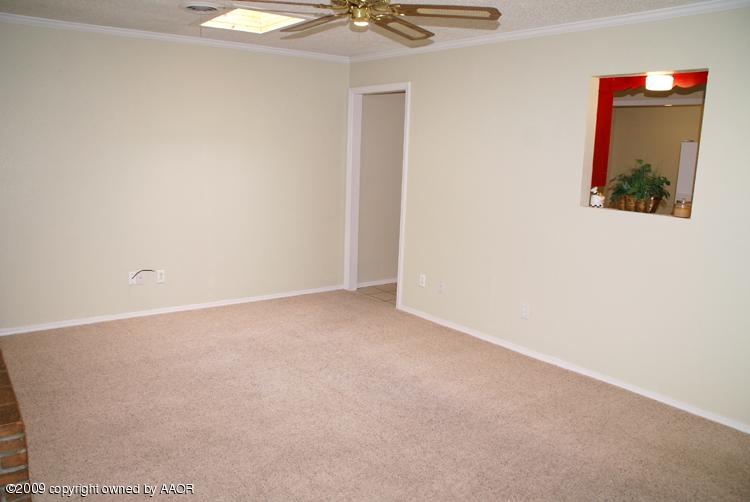 4816 South Austin Street Amarillo, TX 79110 - Photo 5 of 14 a view of an empty room