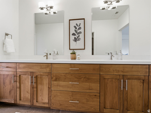 402 Shadow Hill Road Wanship, UT 84017 - Photo 57 of 90 Full bath featuring double vanity