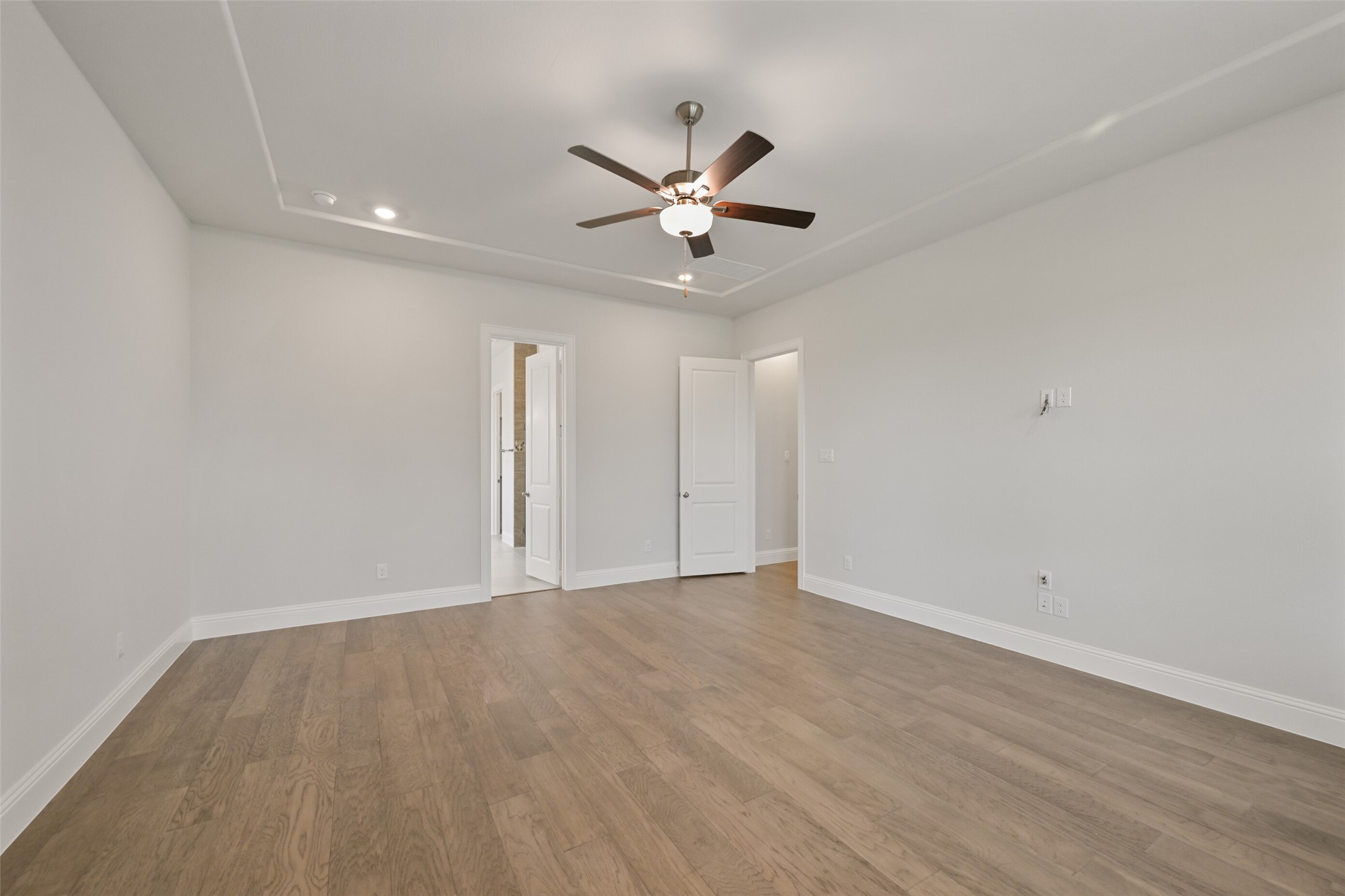 5215 Conifer Court Manvel, TX 77578 - Photo 19 of 49 wooden floor in an empty room