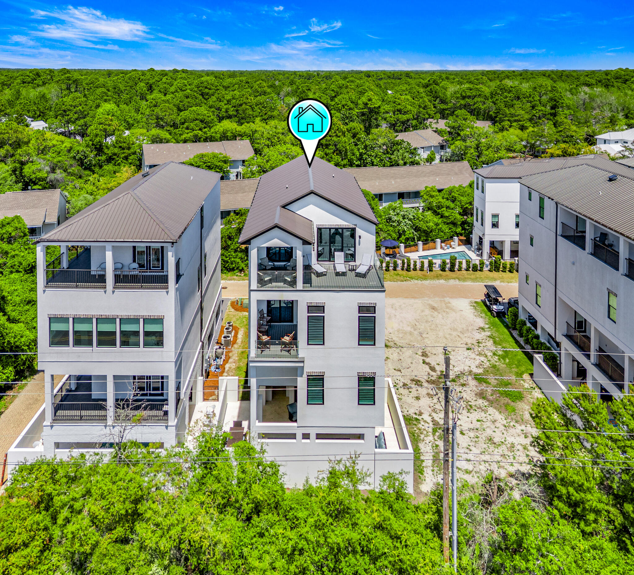 40 Cote D Azur Drive Santa Rosa Beach, FL 32459 - Photo 77 of 92 a view of a city with tall buildings