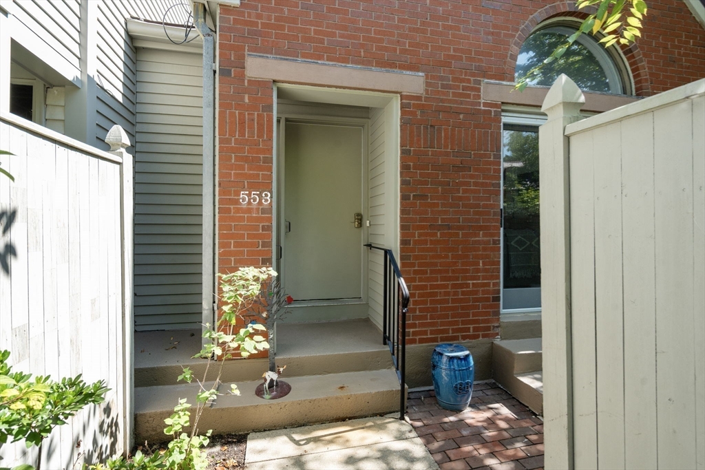 553 Boylston Street, Unit C2 Brookline, MA 02445 - Photo 26 of 31 a potted plant sitting in front of a house