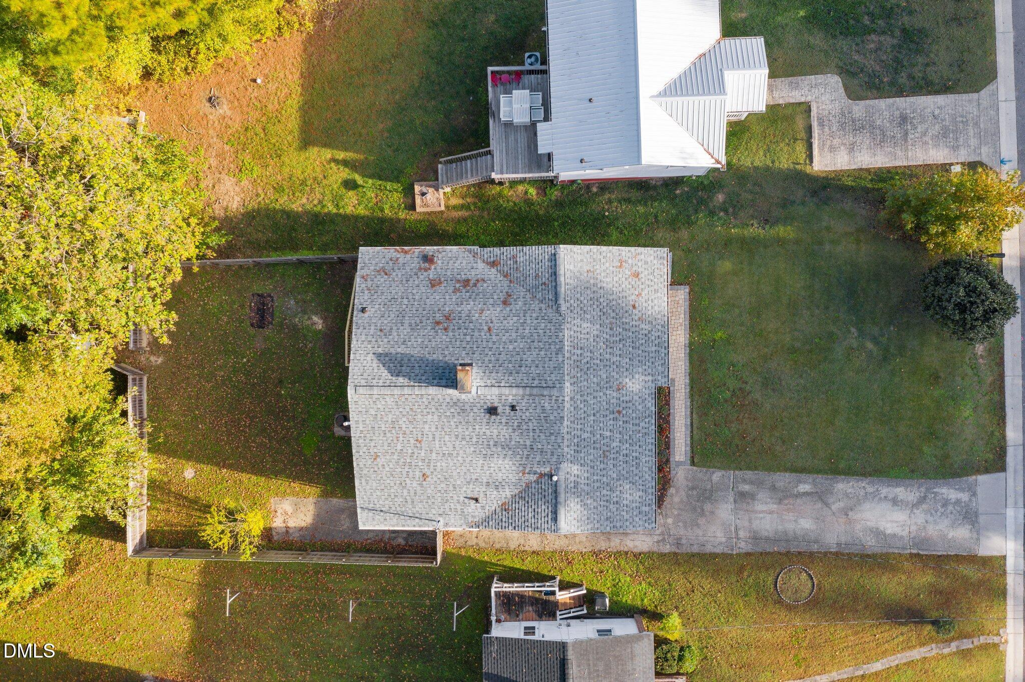 412 2nd Street Apex, NC 27502 - Photo 31 of 39 an aerial view of a house with a swimming pool