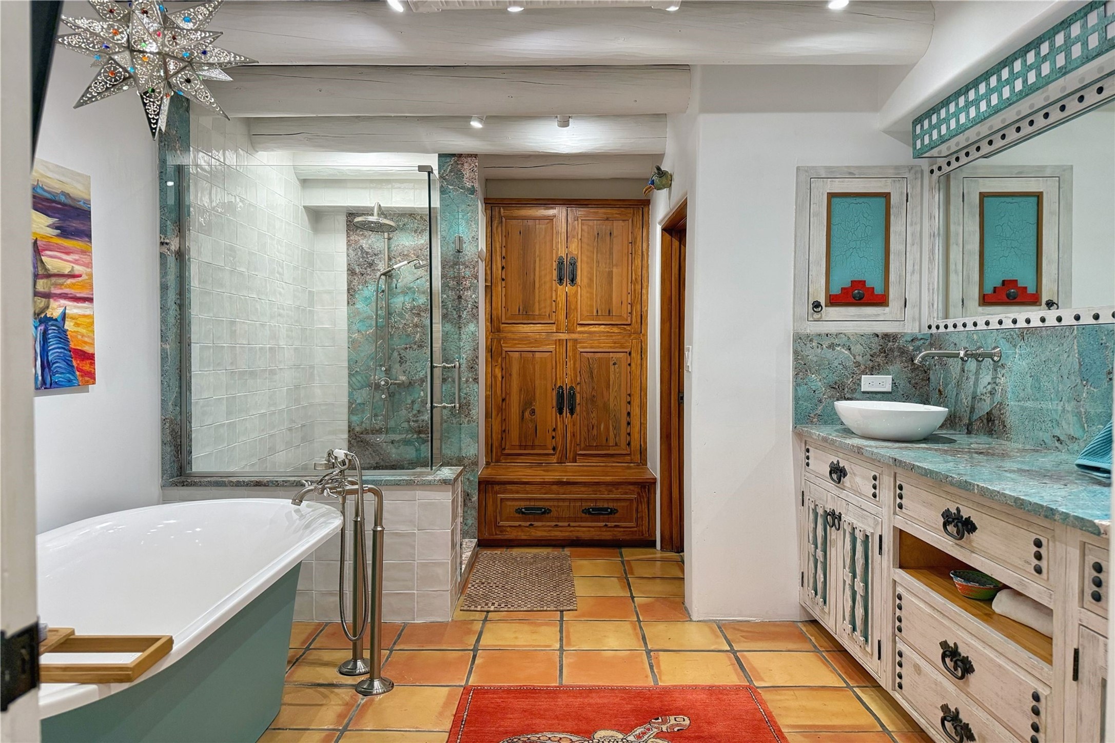1352 Bishops Lodge Road Santa Fe, NM 87506 - Photo 8 of 66 primary bath