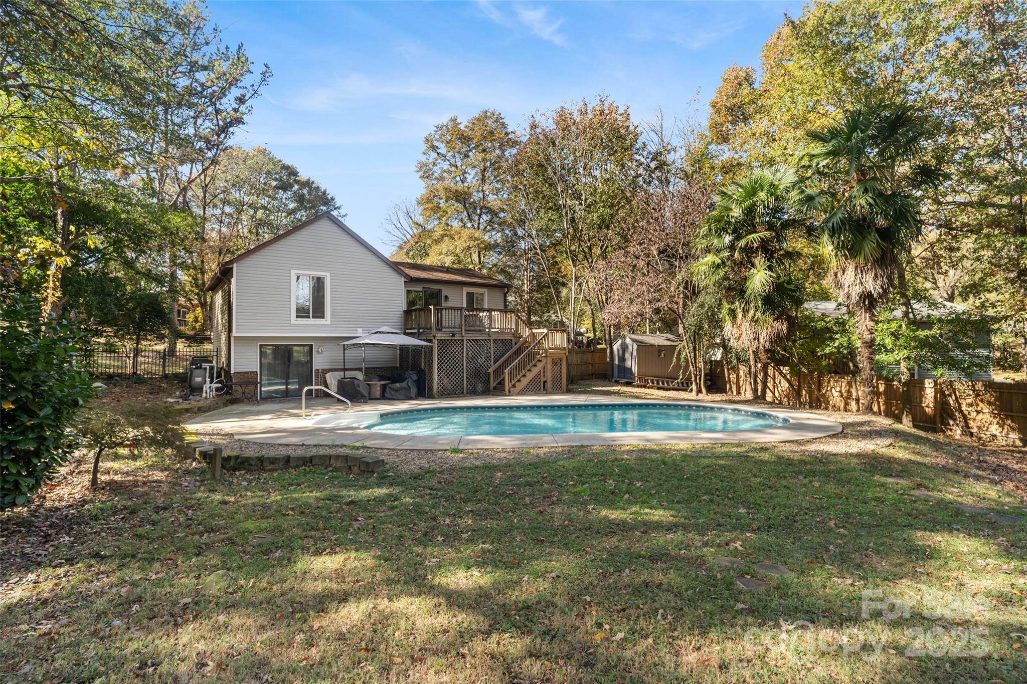 5709 Shadow Creek Road Charlotte, NC 28226 - Photo 39 of 39 a view of a house with a yard
