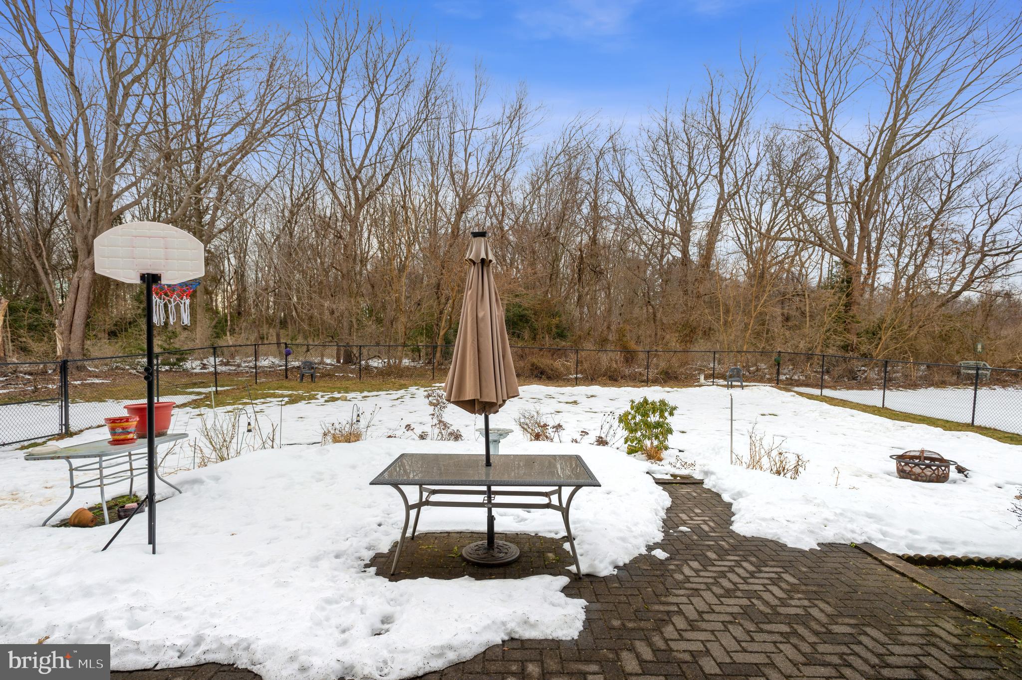 53 Whitcomb Road East Windsor, NJ 08520 - Photo 20 of 20 Private fenced in backyard with paver patio