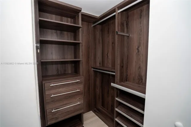 a view of storage and utility room