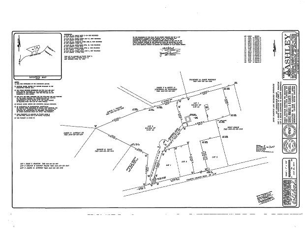 1518 Charity Church Road Huger, SC 29450 - Photo 2 of 2 Plat Charity Church MLS