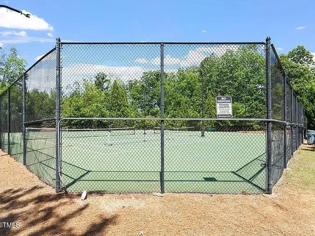 a view of a tennis court