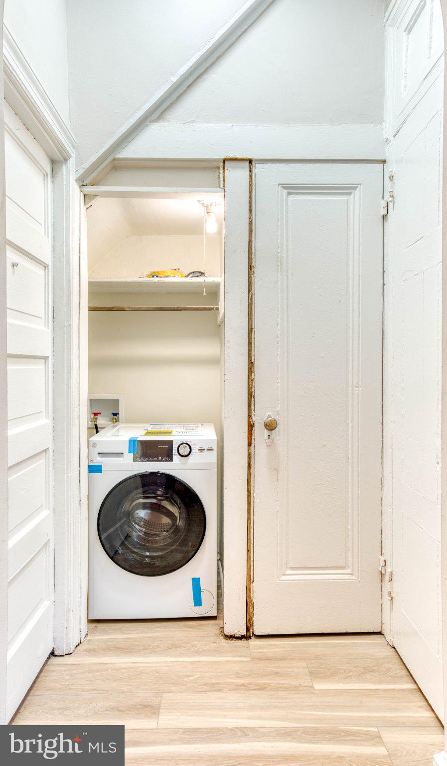307 Kings Highway East, Unit 2 Haddonfield, NJ 08033 - Photo 16 of 21 a view of a hallway with washer and dryer
