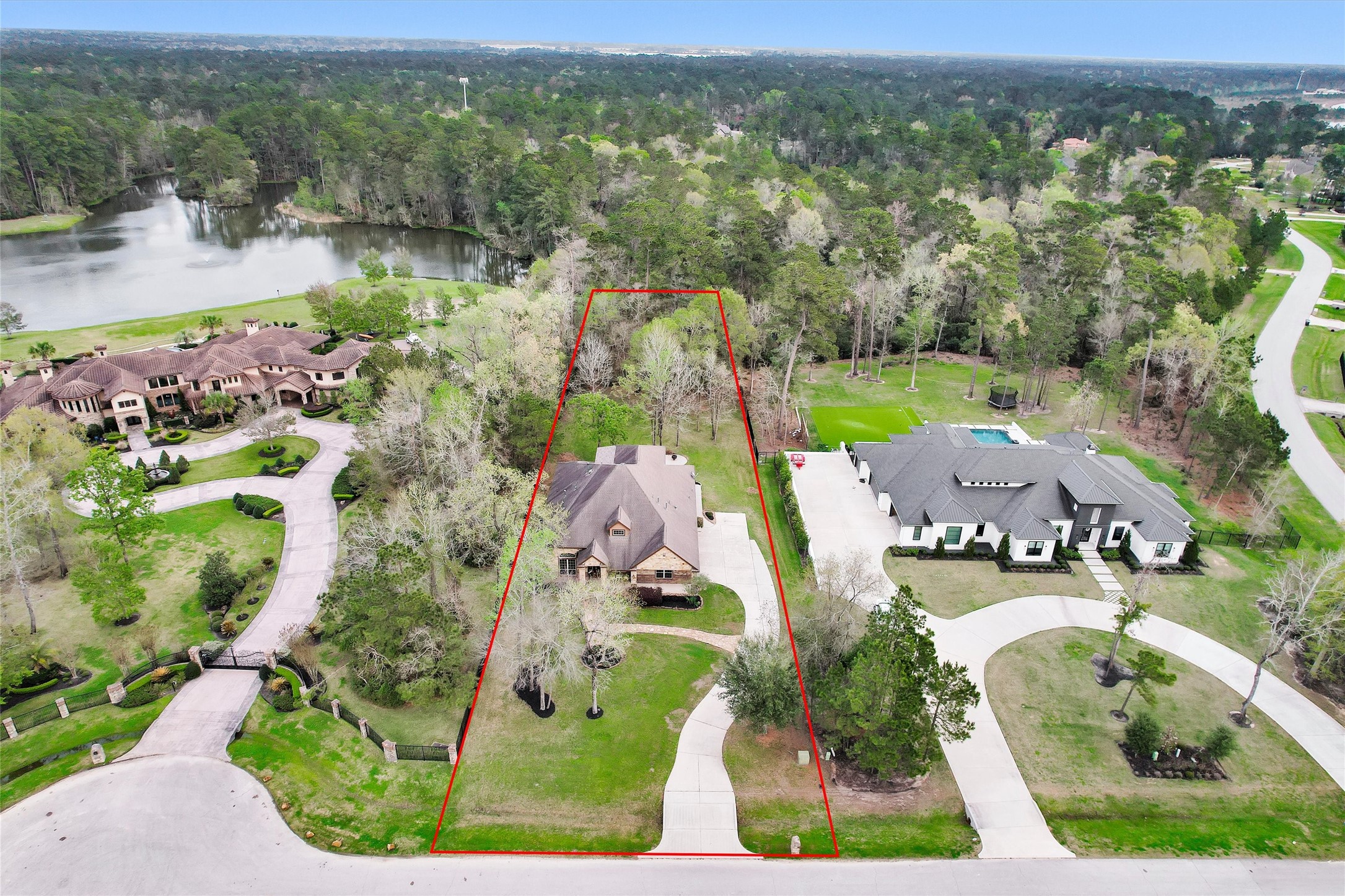 27910 Hansons Court Spring, TX 77386 - Photo 46 of 50 Ariel view of the property
