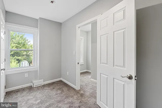 a view of room and stairs