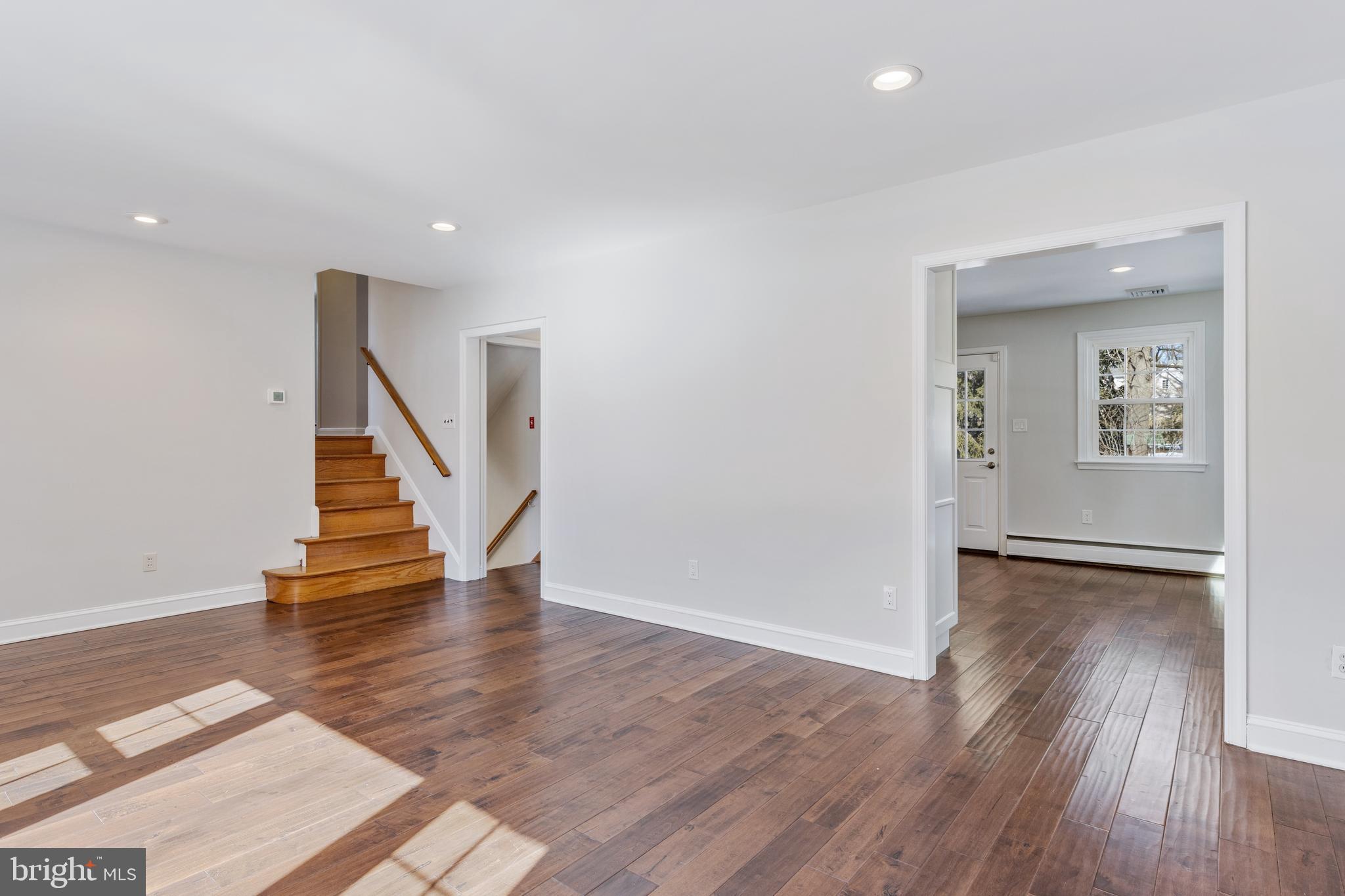 423 Old Lancaster Road Berwyn, PA 19312 - Photo 5 of 20 View into kitchen and stairs