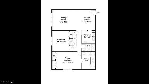 $599,000 | 22 Riverside Drive, Unit B 7, Cranford, NJ 07016