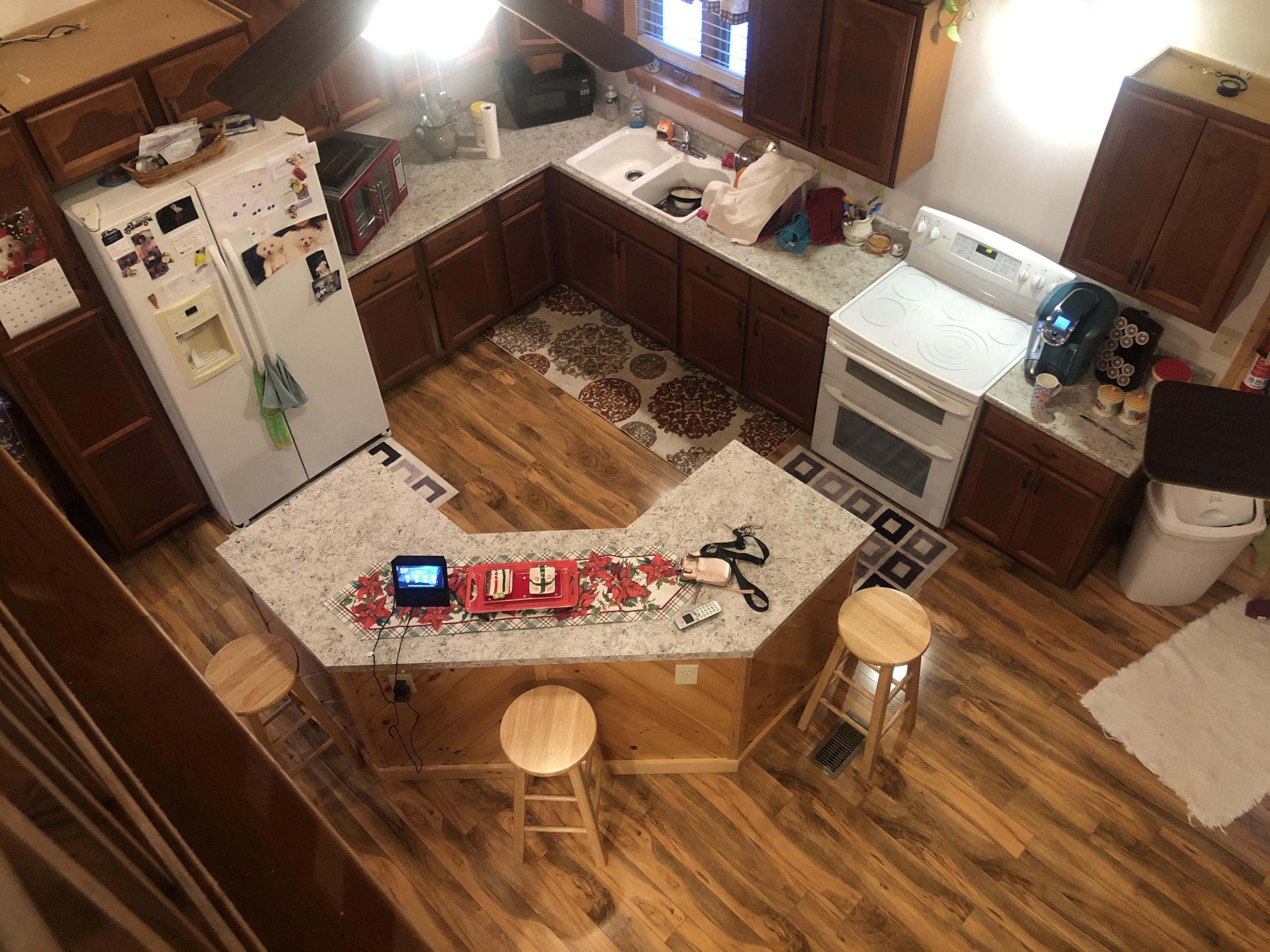 1843 Roxbury Road Roxbury, ME 04275 - Photo 3 of 18 kitchen from loft
