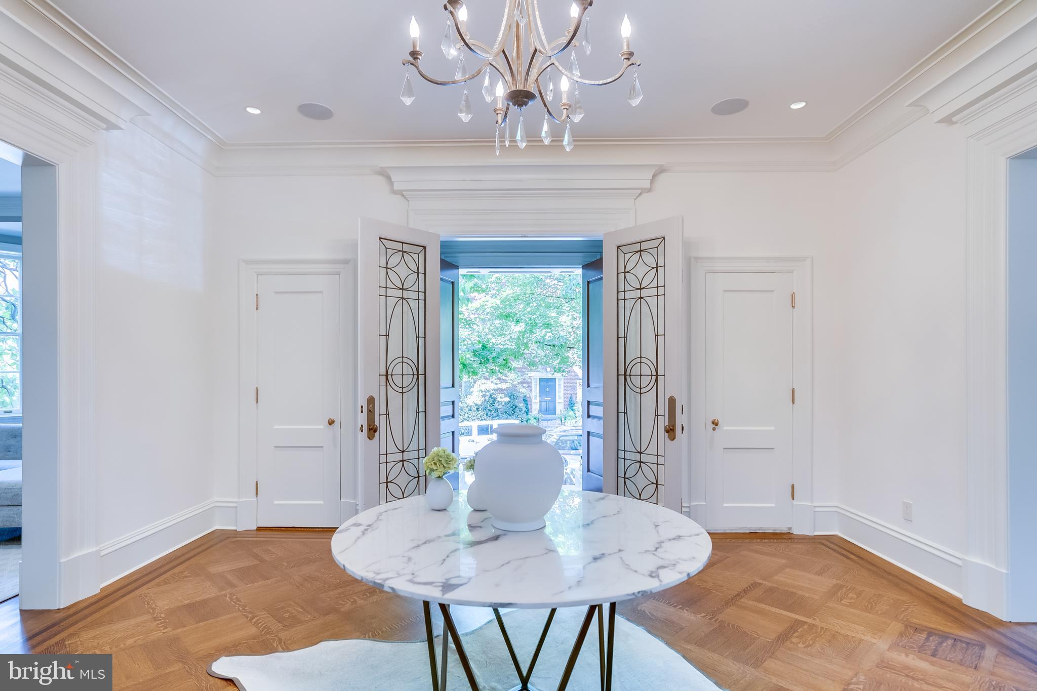 1315 31st Street Northwest Washington, DC 20007 - Photo 2 of 29 GRAND ENTRY FOYER