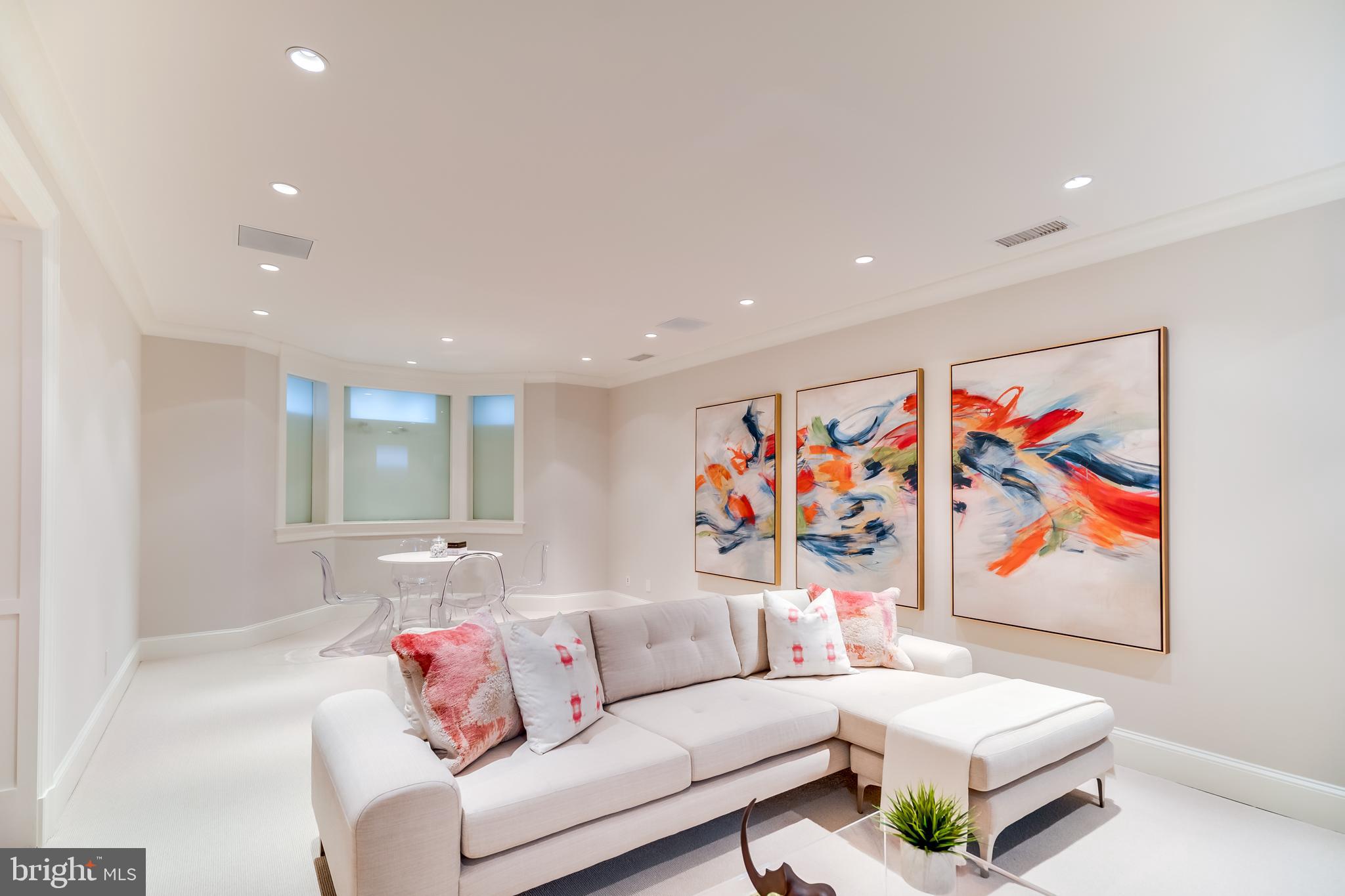 1315 31st Street Northwest Washington, DC 20007 - Photo 15 of 29 RECREATION / MEDIA ROOM