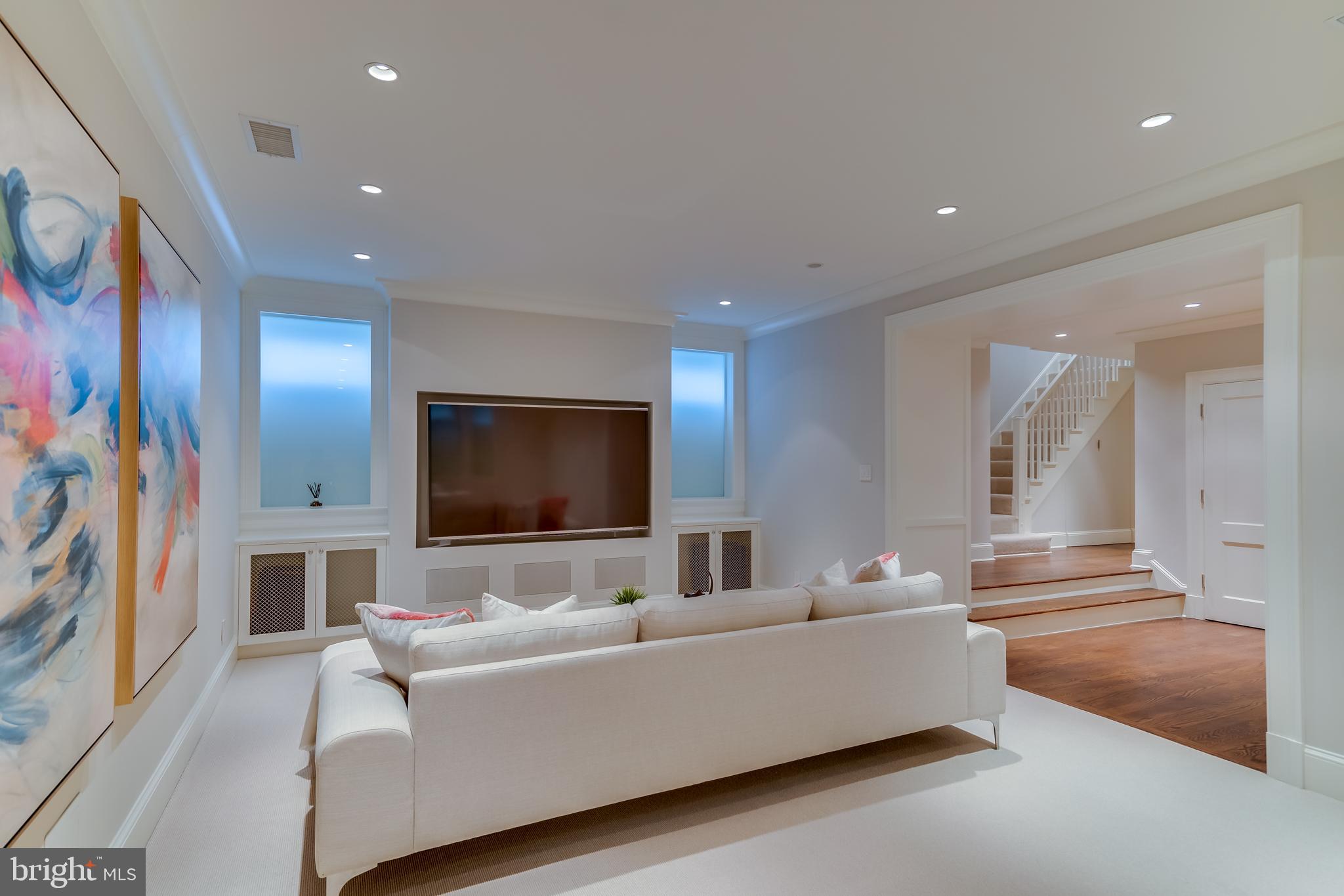 1315 31st Street Northwest Washington, DC 20007 - Photo 18 of 29 RECREATION / MEDIA ROOM