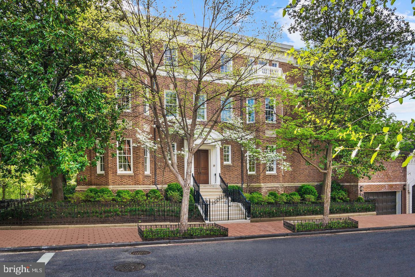 1315 31st Street Northwest Washington, DC 20007 - Photo 29 of 29 FRONT EXTERIOR FROM ACROSS 31st STREET