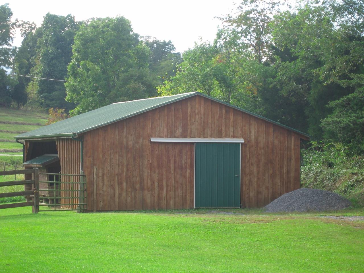2555 Bradshaw Road Elliston, VA 24087 - Photo 8 of 29 07_Horse Barn
