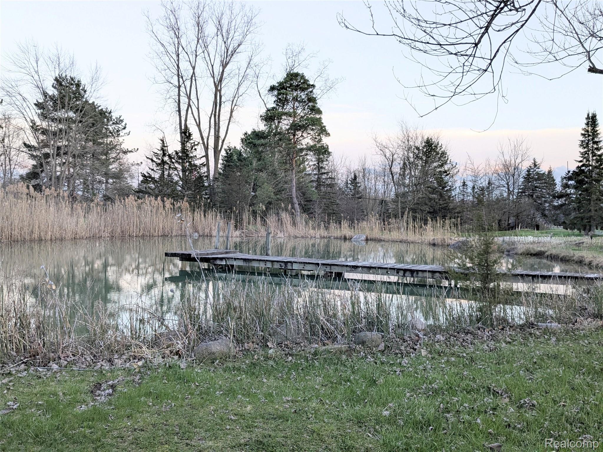 23233 30 Mile Road Ray, MI 48096 - Photo 52 of 73 Dock on Front Pond
