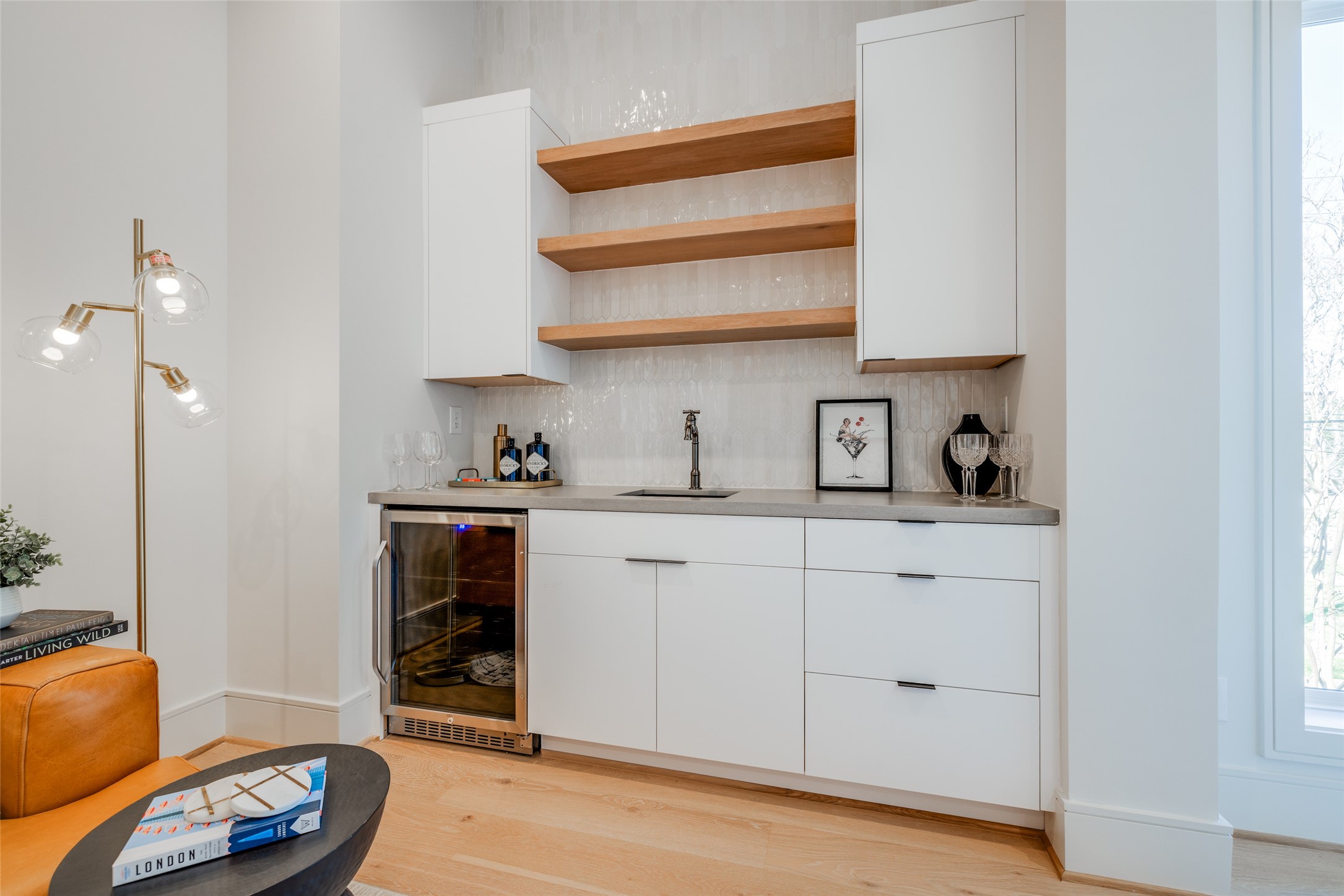 1701 Banks Street Houston, TX 77098 - Photo 28 of 44 a kitchen with stainless steel appliances granite countertop a sink and cabinets