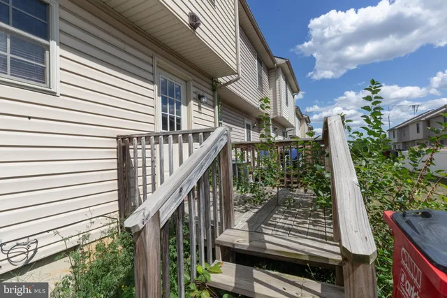 a view of outdoor space and deck