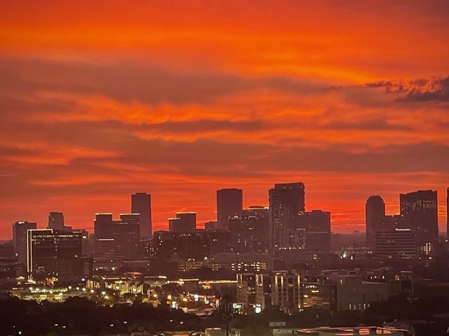 2929 Buffalo Speedway, Unit A1802 Houston, TX 77098 - Photo 38 of 50 Wow! Another sunset view!