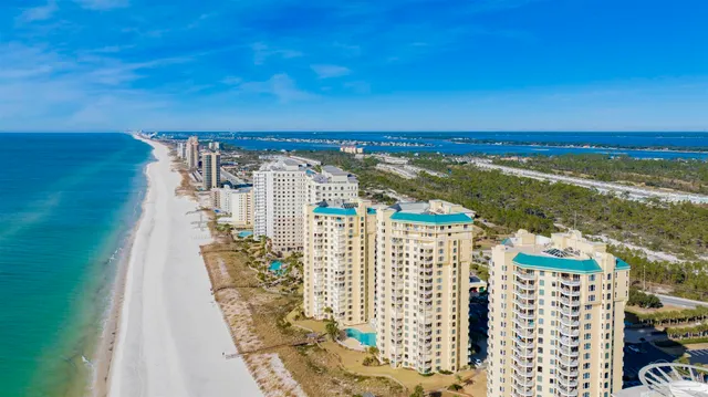 an aerial view of city